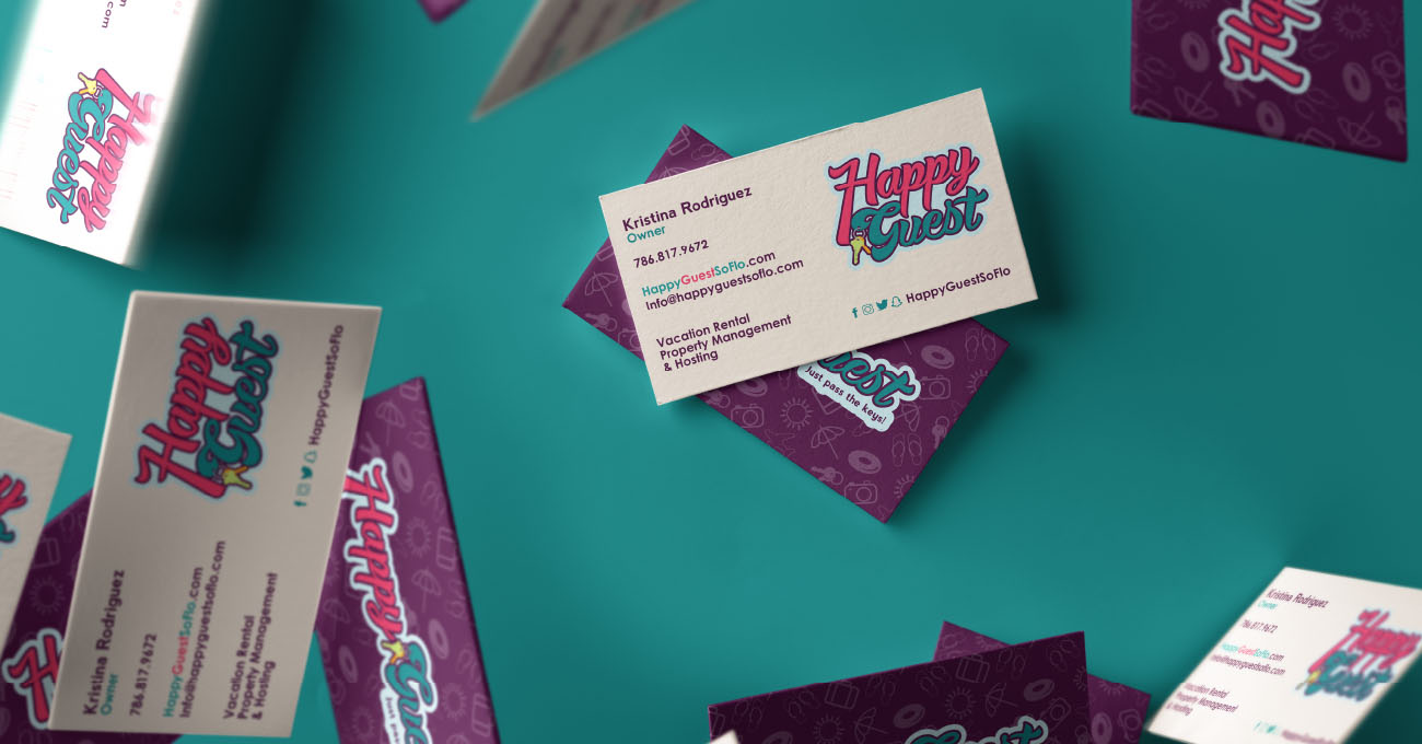 Happy Guest Business Card